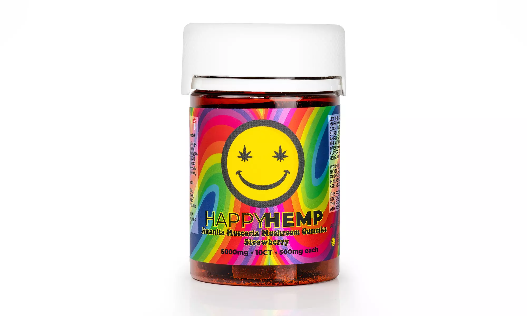 Amanita Muscaria Mushroom Gummies from Happy Hemp - 5000mg
