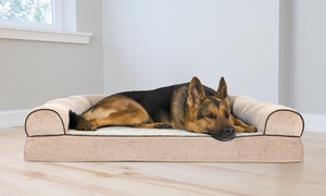 FurHaven Deluxe Orthopedic Sofa Pet and Dog Bed