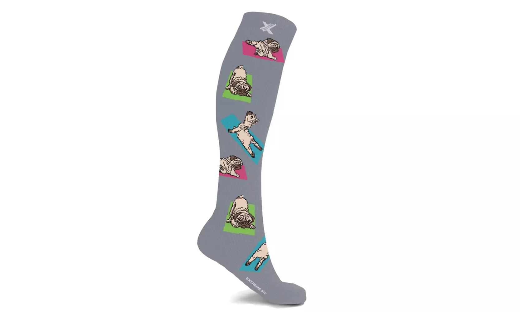 XTF Fun Novelty and Expressive Collection Knee-High Compression Socks (1-Pair)