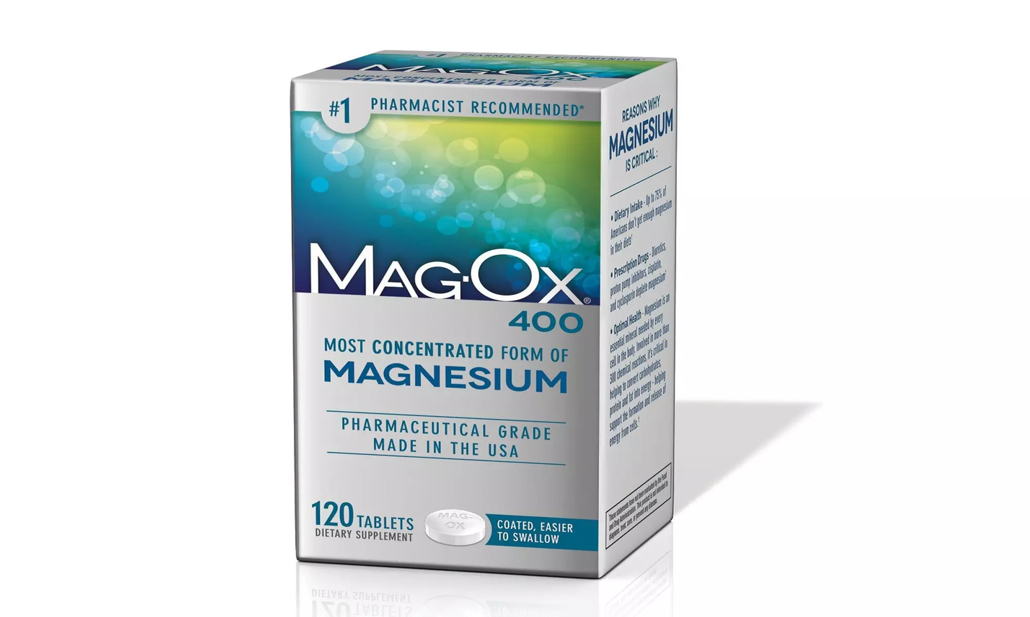 Mag-Ox 400 Magnesium Tablets, 120 Tablets - Primary Image