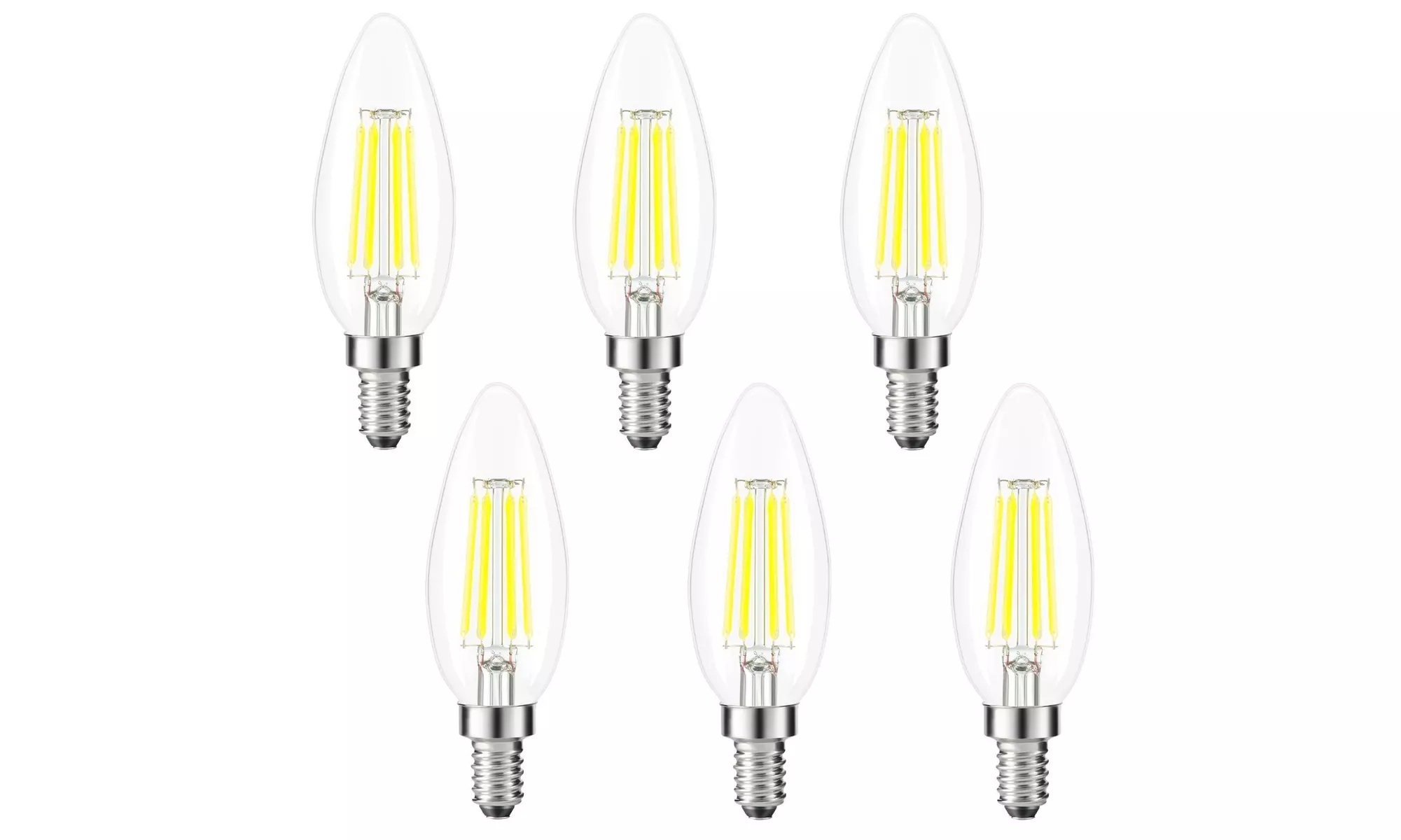 Kohree Candelabra LED Bulbs 6 Pack / 12 Pack - Primary Image