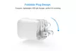 One-Port USB Wall Charger for Ipad, iPhone, iPod, Samsung Phones Tablets-White - Second Medium