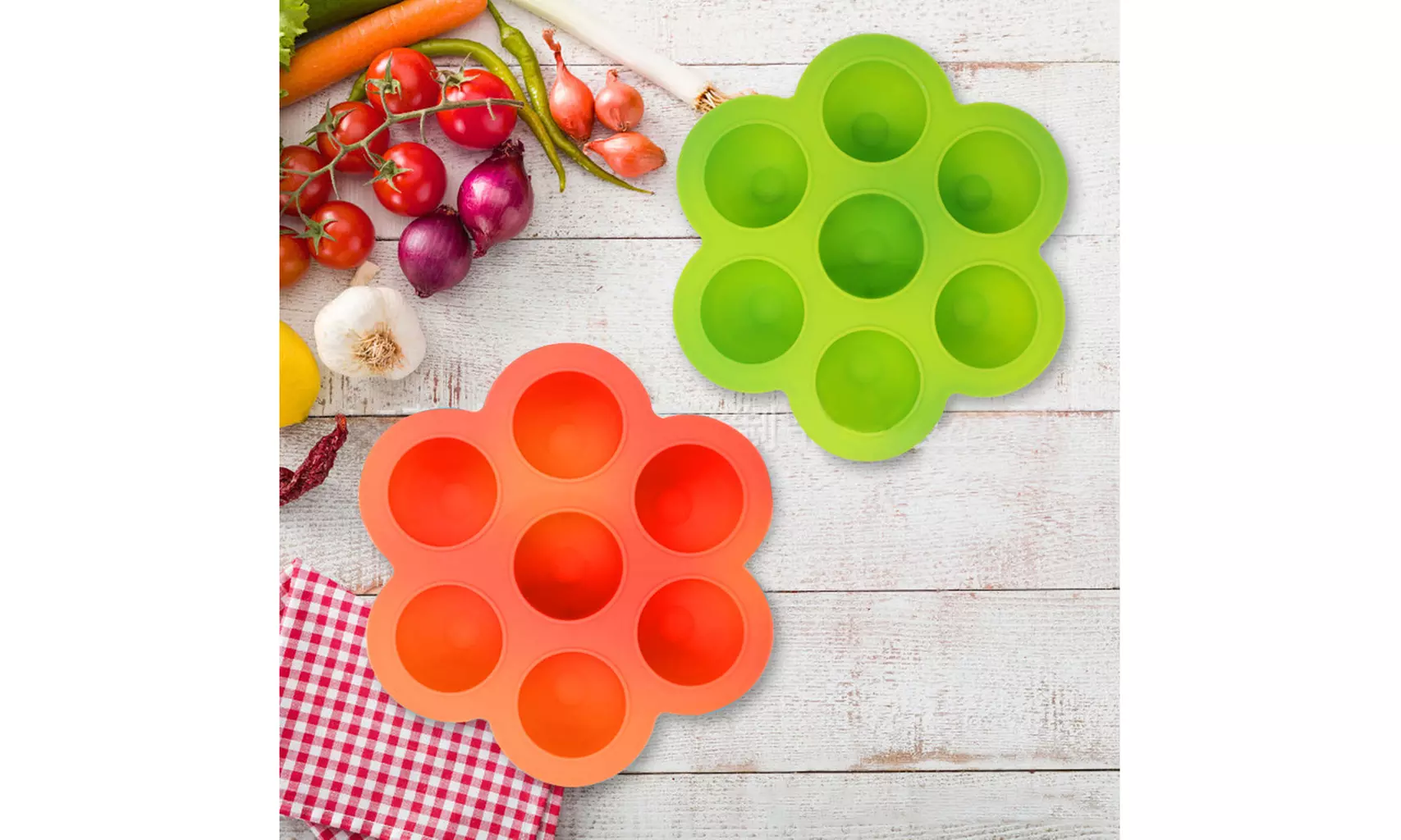 Inverlee Reusable Baby Food Storage Container Freezer Tray - Primary Image