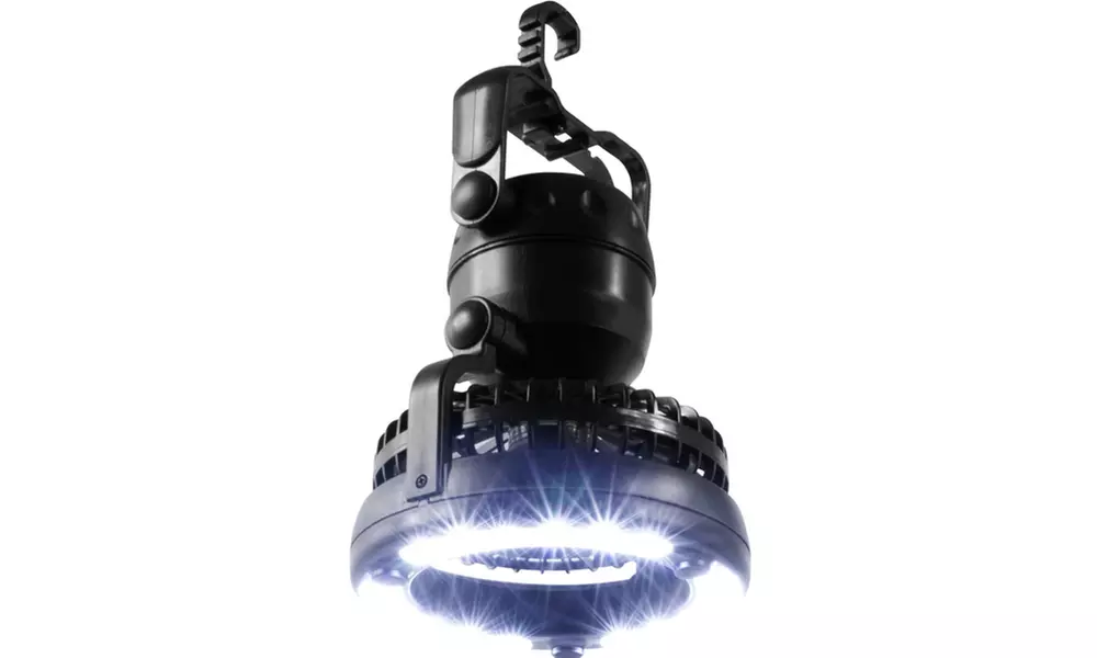 2-in-1 Portable Camping Lantern with Ceiling Fan - Primary Image