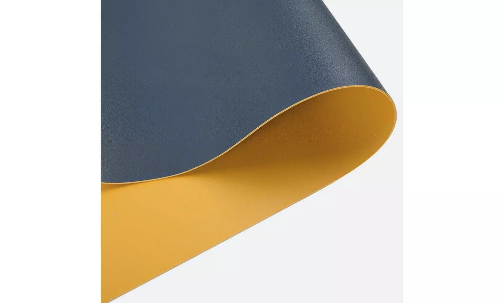 US PU Leather Dual Sided Desk Pad Non-Slip Mouse Pad Office Home Mat 23.6x11.8''