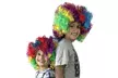 Clown Wig - Rainbow Wig - Costume Party Accessories - Unisex - Second Medium