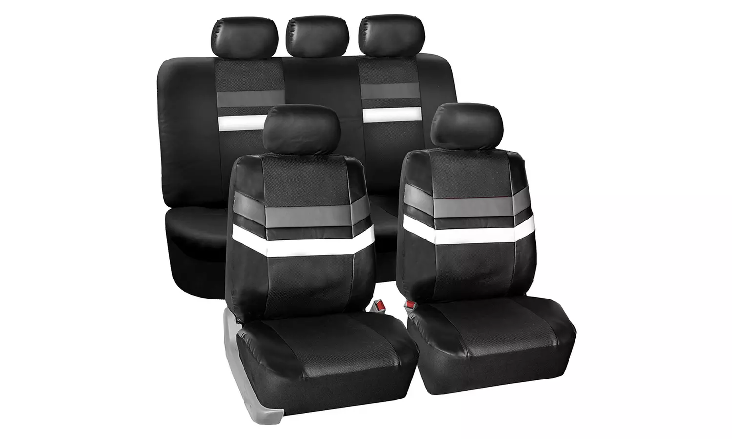 Varsity Spirit PU Leather Full Set Seat Covers PU006115-G - Primary Image