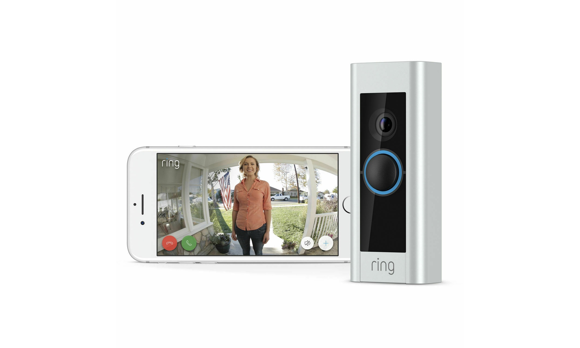 Ring Video Doorbell Pro Wi-Fi 1080p HD Camera with Night Vision