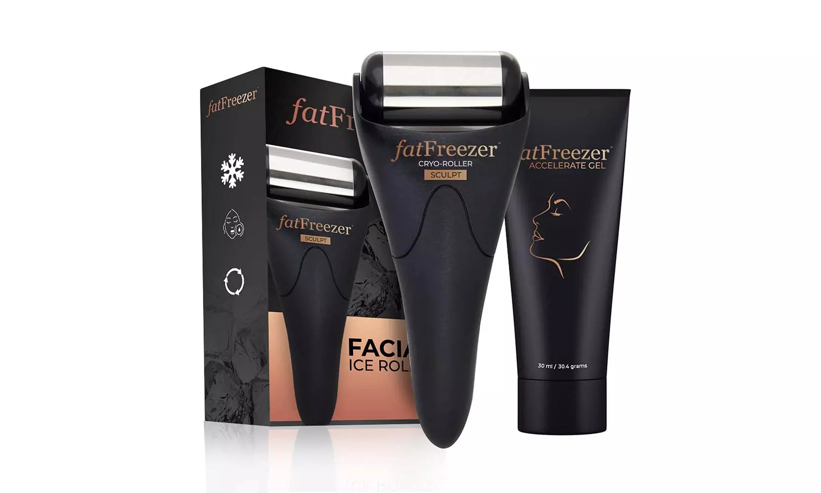 Fat Freezer Cryo-Roller Facial Ice Roller - Second Medium