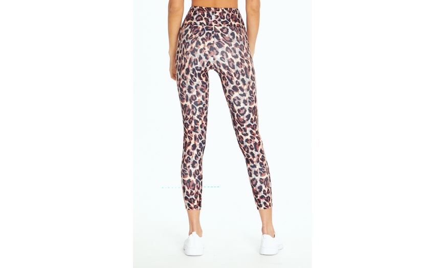 Image 63: Bally Fitness High Rise Pocket Ankle Leggings