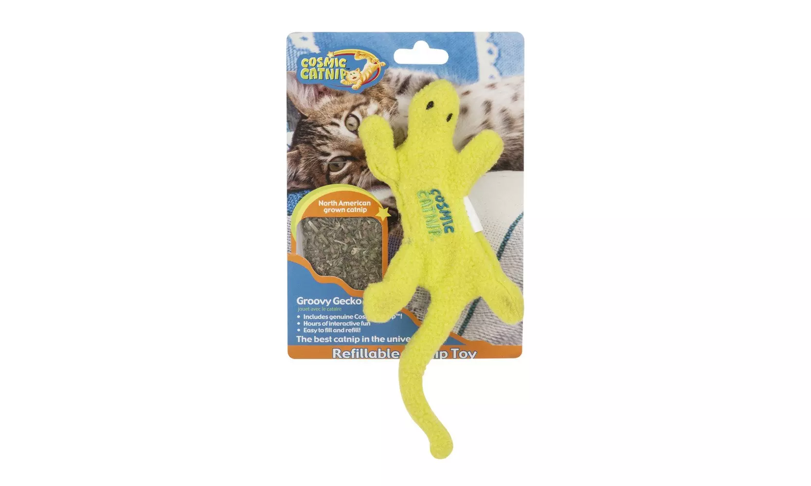 Ourpets Company - Cosmic Refillable Catnip Toy- Lizard - 1050011569 - Primary Image
