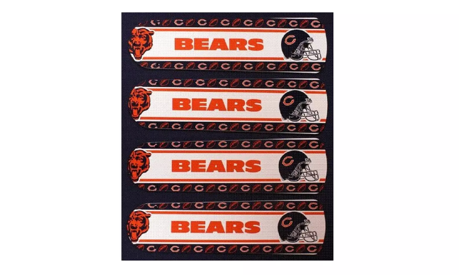 Ceiling Fan Designers 42SET-NFL-CHI NFL Chicago Bears Football 42 In. - Primary Image