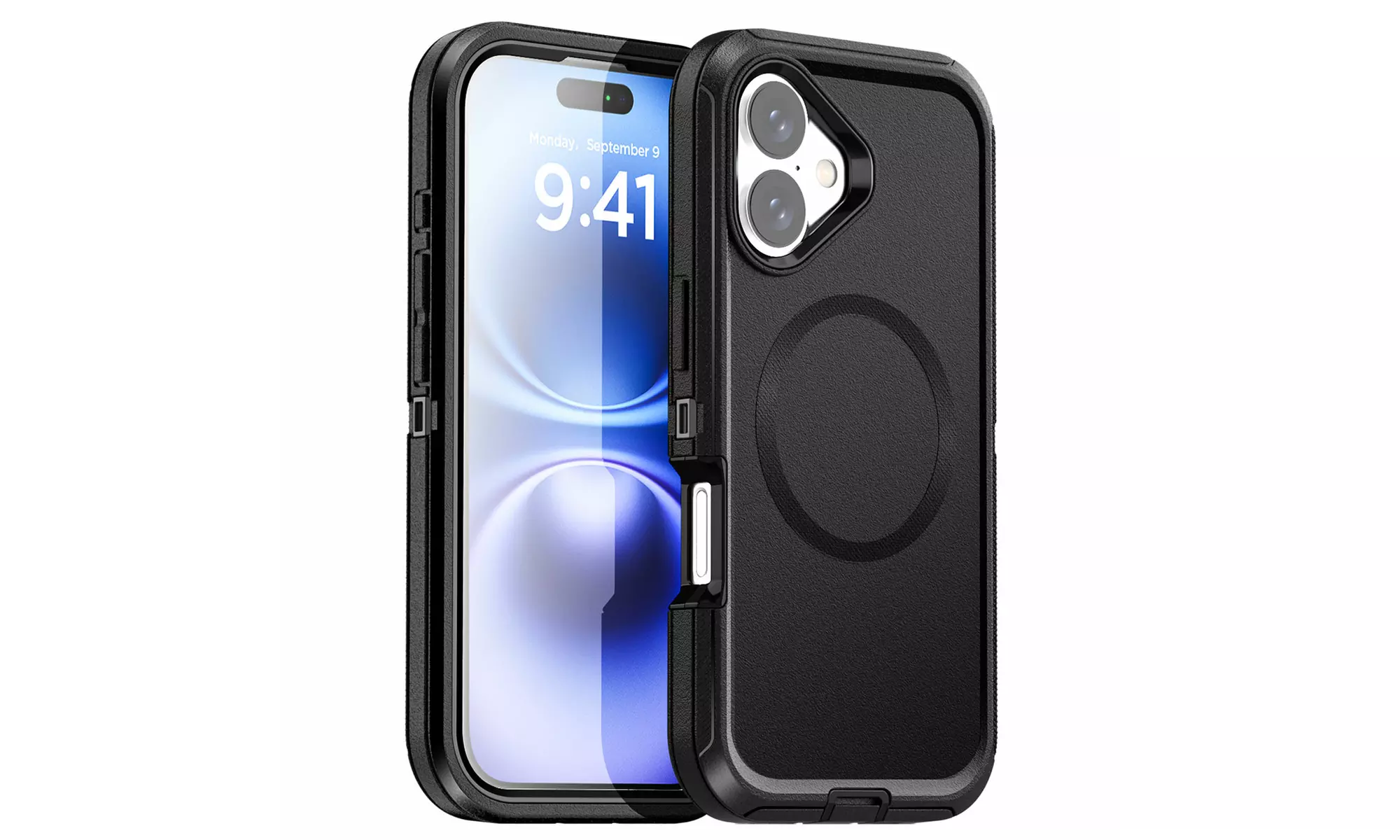 AICASE Magnetic Case for iPhone 16 Pro/16 Plus Shockproof HeavyDuty 3layer Cover