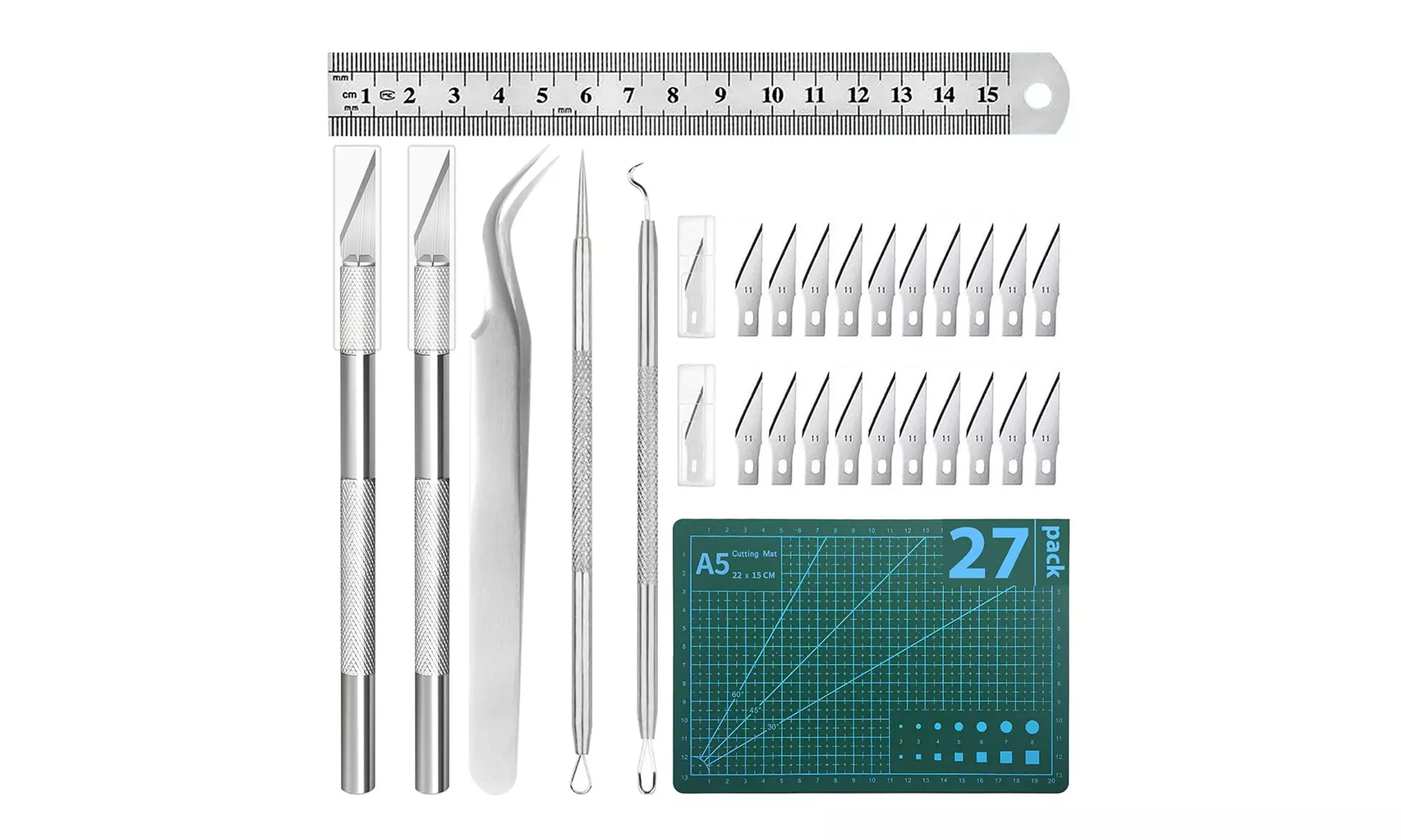 JTIEO DIY 27-Piece Wonderful Weeding Craft Tool Set - Primary Image