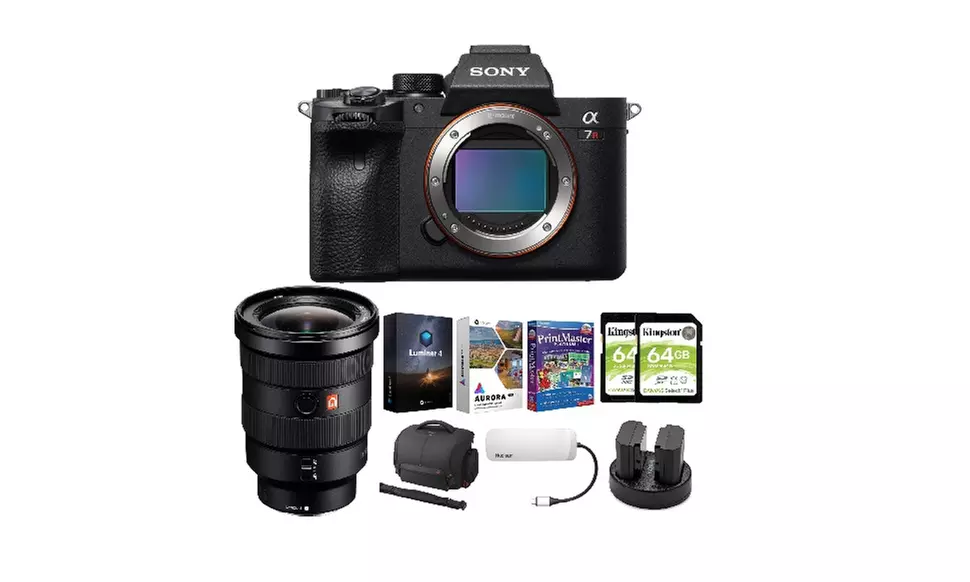Sony Alpha a7R IV A Mirrorless Digital Camera Body & 16-35mm f/2.8 Lens Bundle - Primary Image