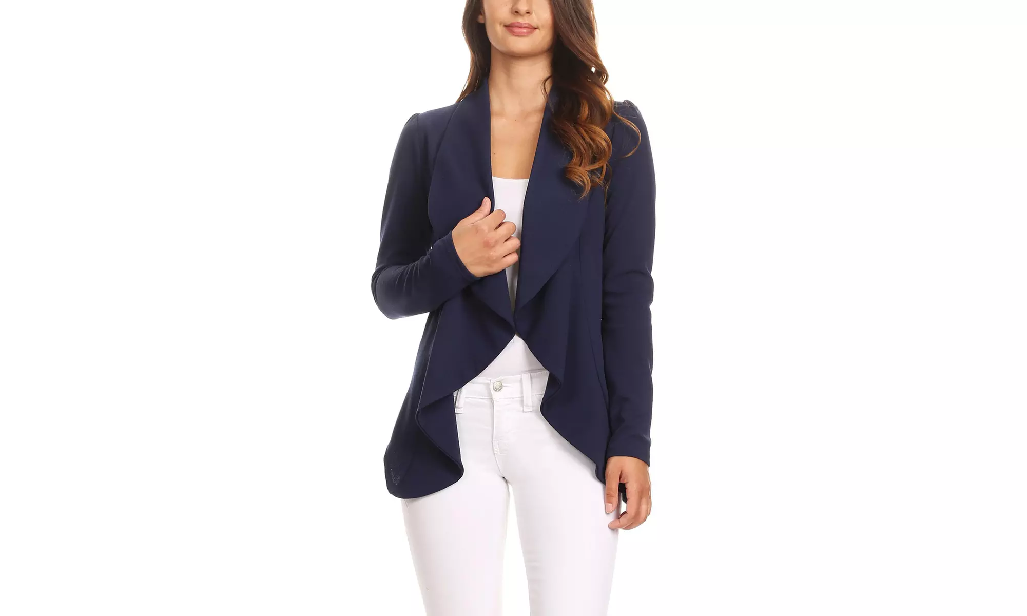 MOA Collection Women's Casual Solid Blazer Jacket