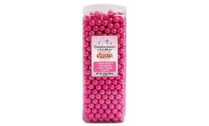 Sweetworks Shimmer Pink Sixlets Candy