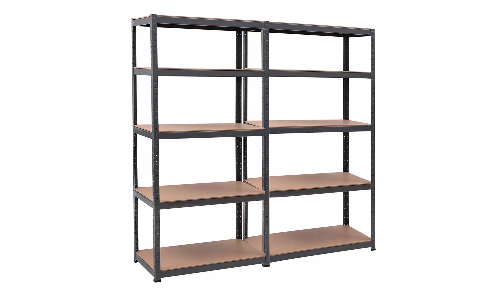 72"x36" Heavy Duty 5 Level Garage Shelf Storage Adjustable Weight Up to 2750Lbs