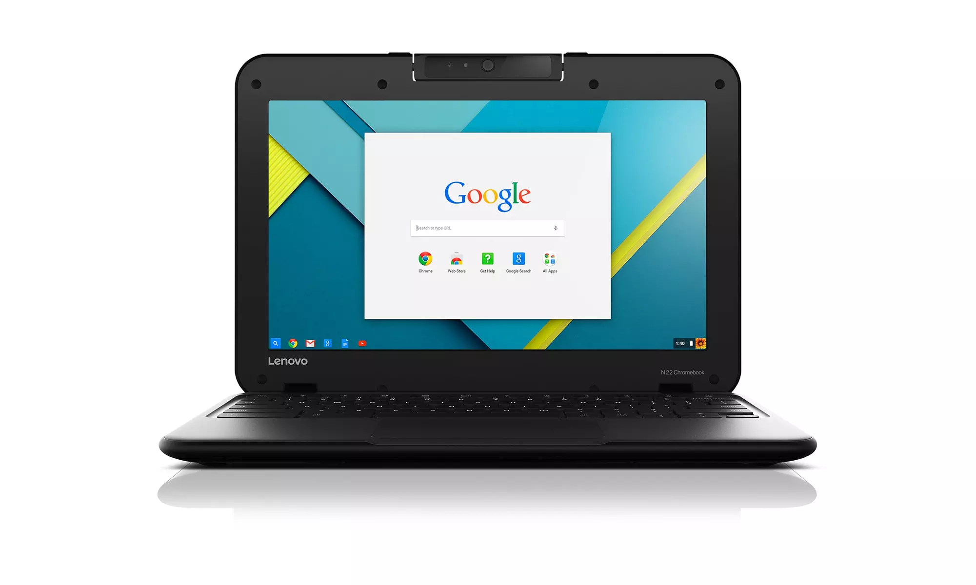 Lenovo Chromebook N22 11.6" - 4GB RAM 16GB - Grade A Refurbished - Primary Image