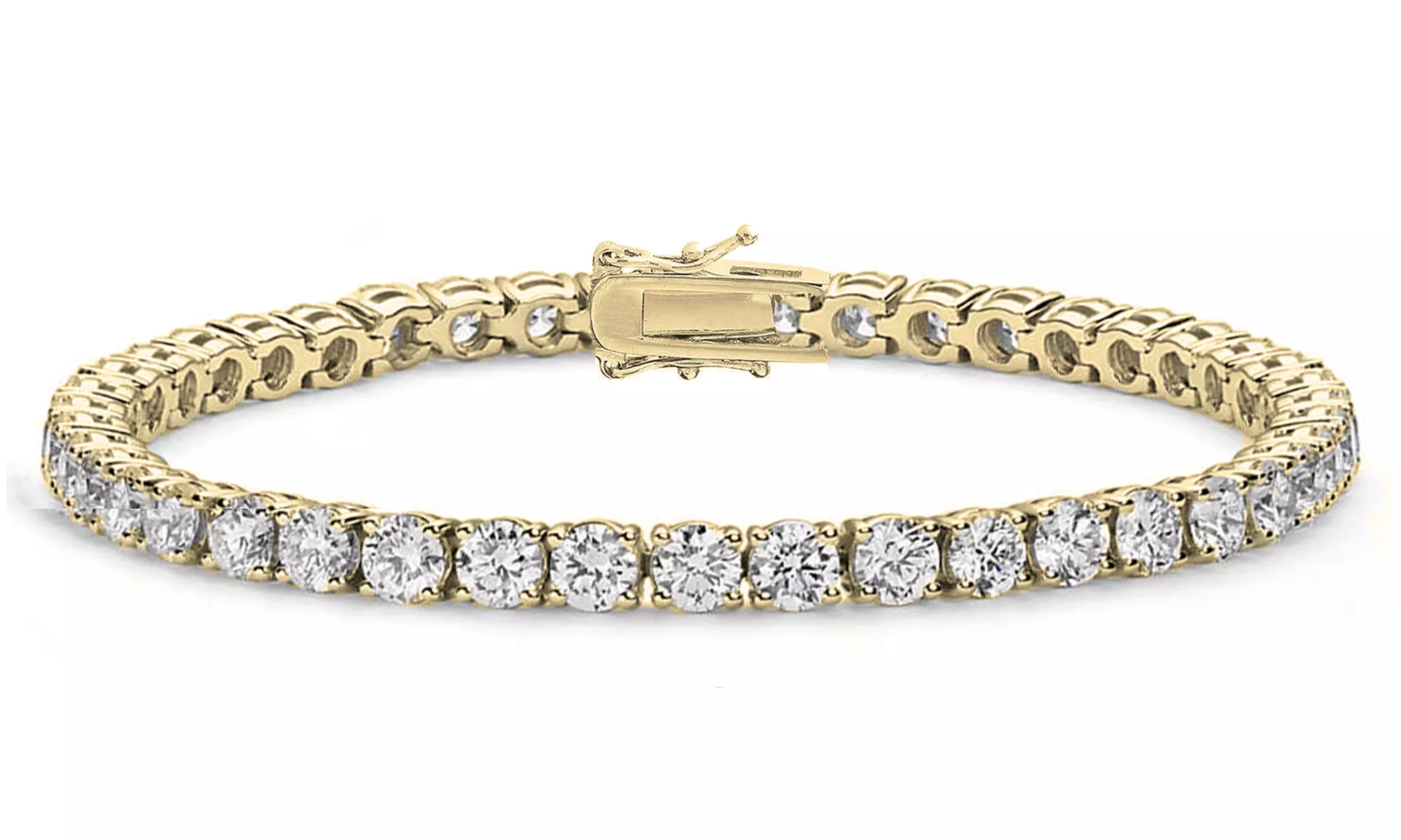 Crystal Tennis Bracelet Collection Made With Cubic Zirconia Stones
