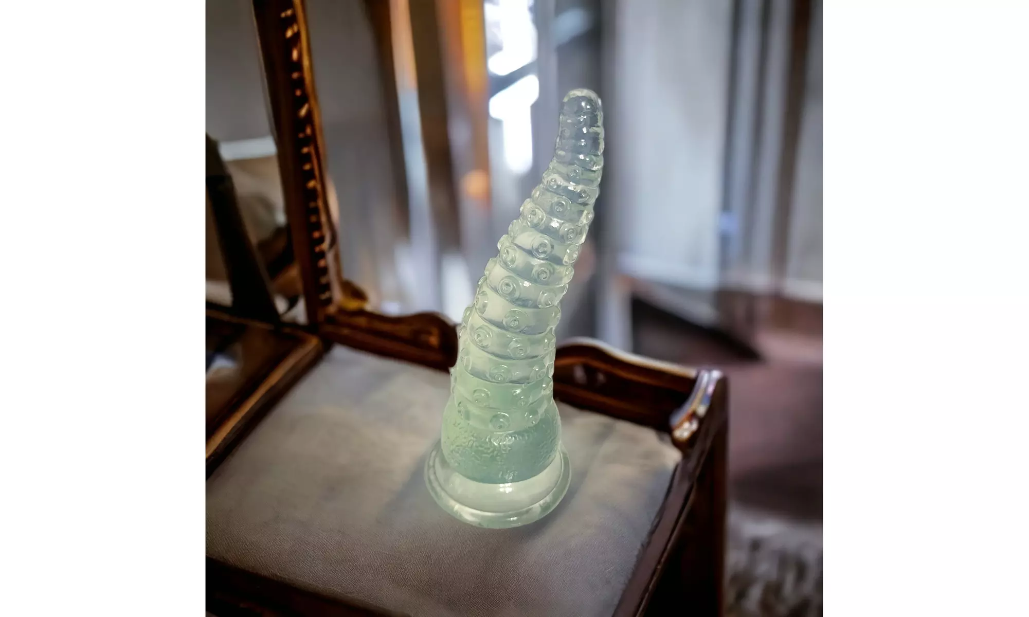Tentacle Fantasy Suction Dildo Realistic Hands Free Dong Anal Plug Adult Sex Toy