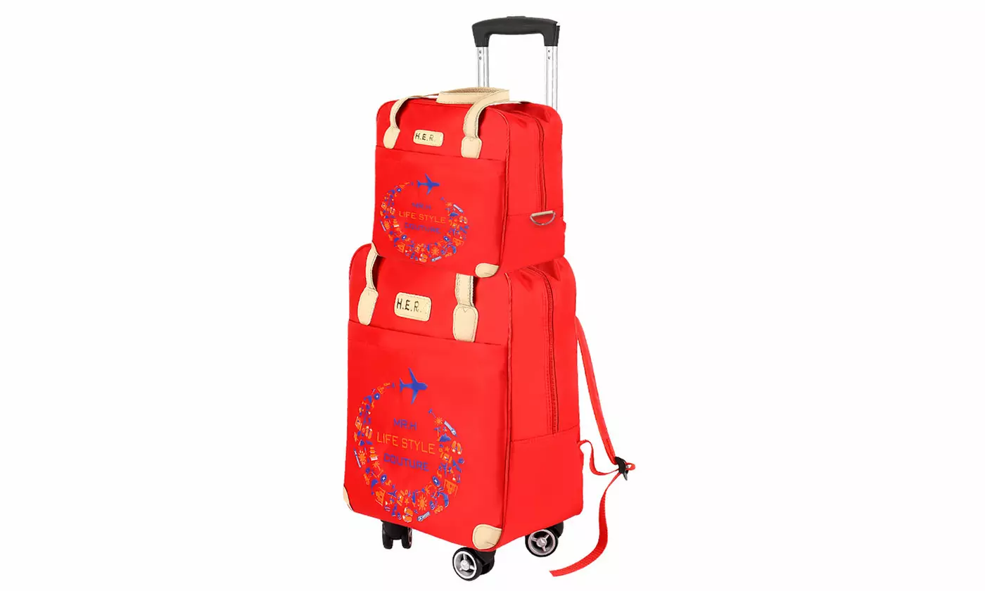 ItBelongs2U 2-Piece Expandable Luggage Set