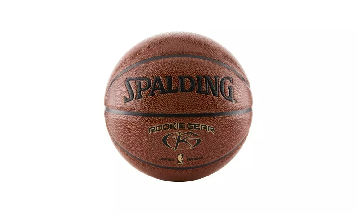 Spalding Rookie Gear Youth Basketball (27.5in.), Dual Action Pump (12in.) - Primary Image