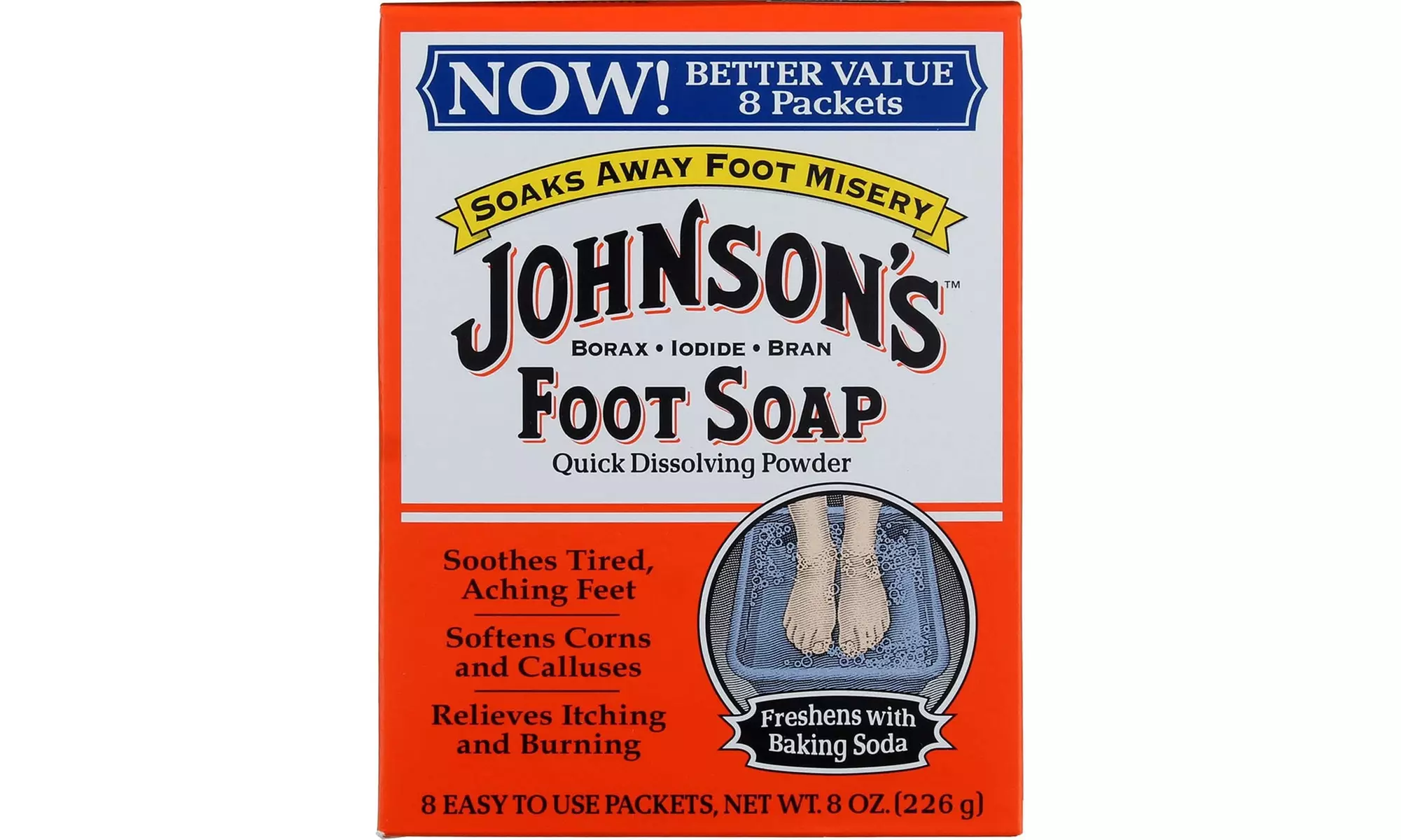 Johnsons Foot Soap Powder - Primary Image