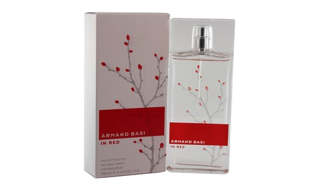 Armand Basi In Red 3.4oz./100ml EDT Spray For Women