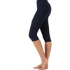 Image 6: Women's Cotton Cropped Capri Leggings. Plus Size Available
