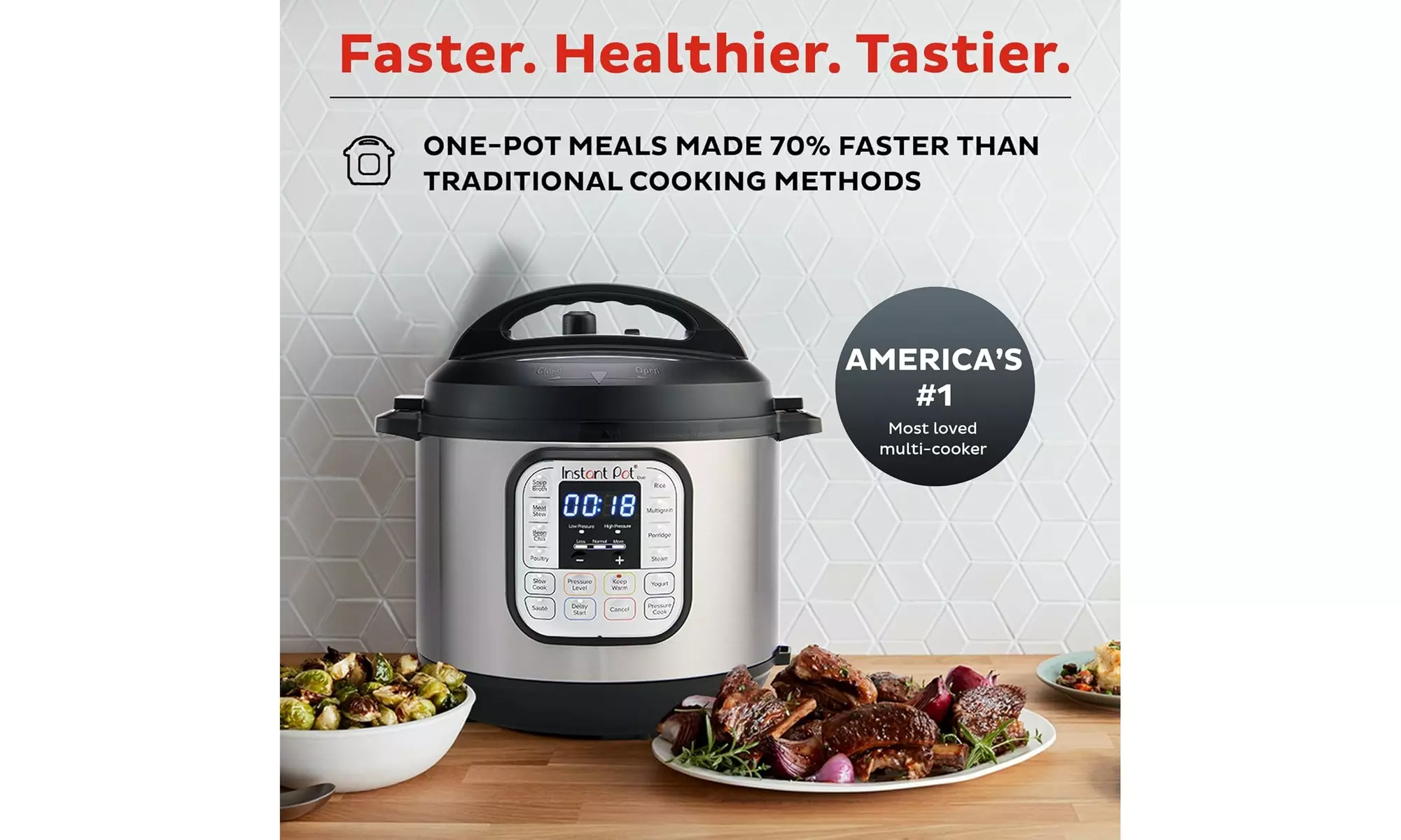 Instant Pot Duo 8-Quart 7-in-1 Multi-Use Programmable Pressure Cooker - Second Medium