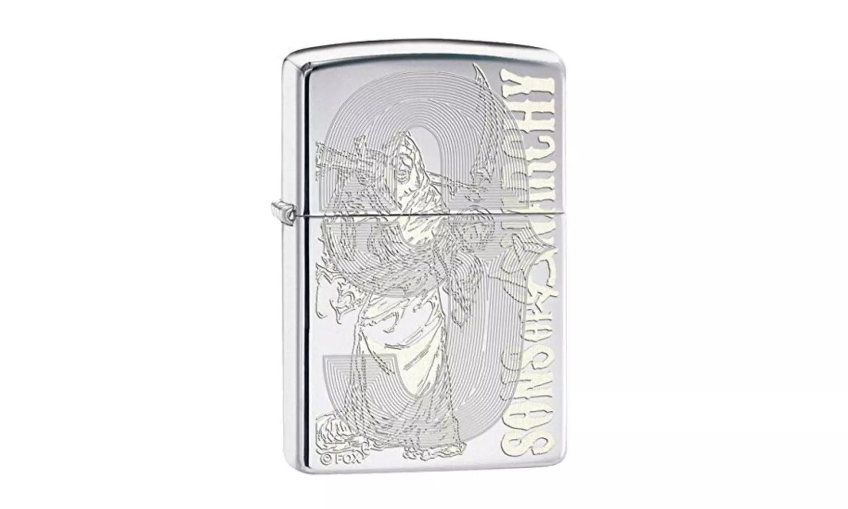 Zippo Sons of Anarchy SOA Lighter, High Polish Chrome #28957 - Primary Image