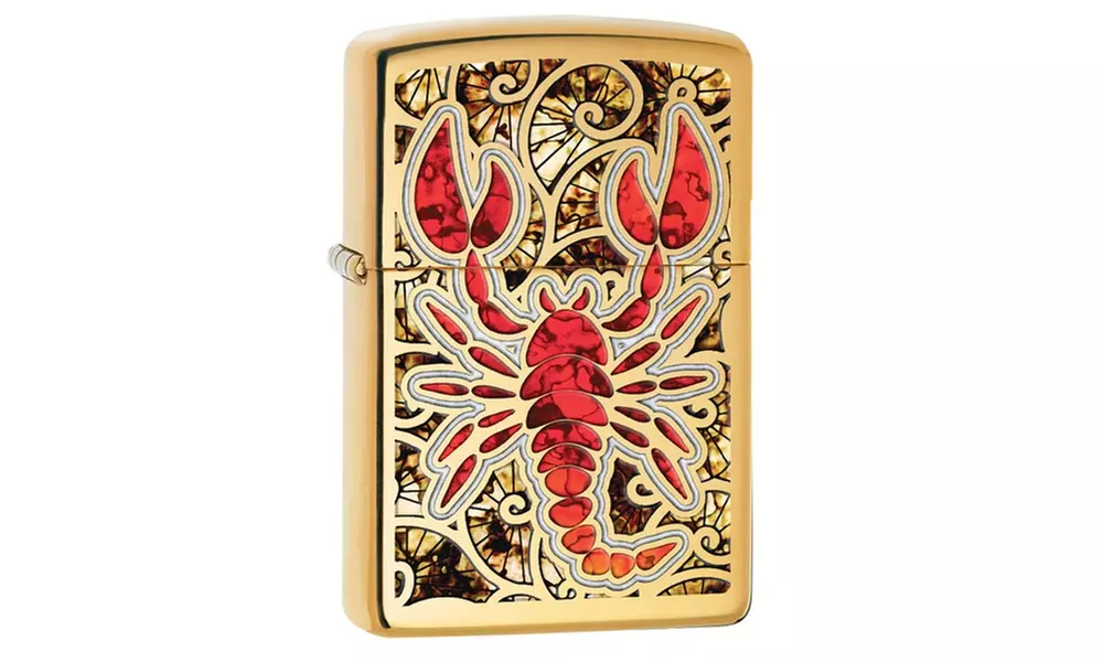 Zippo Scorpion Shell Pocket Lighter 29096 - Primary Image