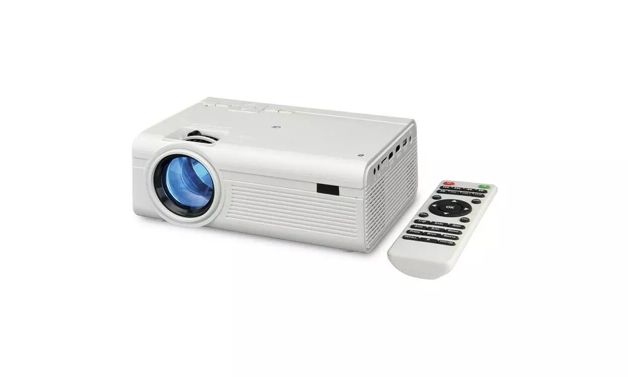 GPX PJ308W 2000 Lumens Mini Home Theater Projector with Bluetooth - Primary Image