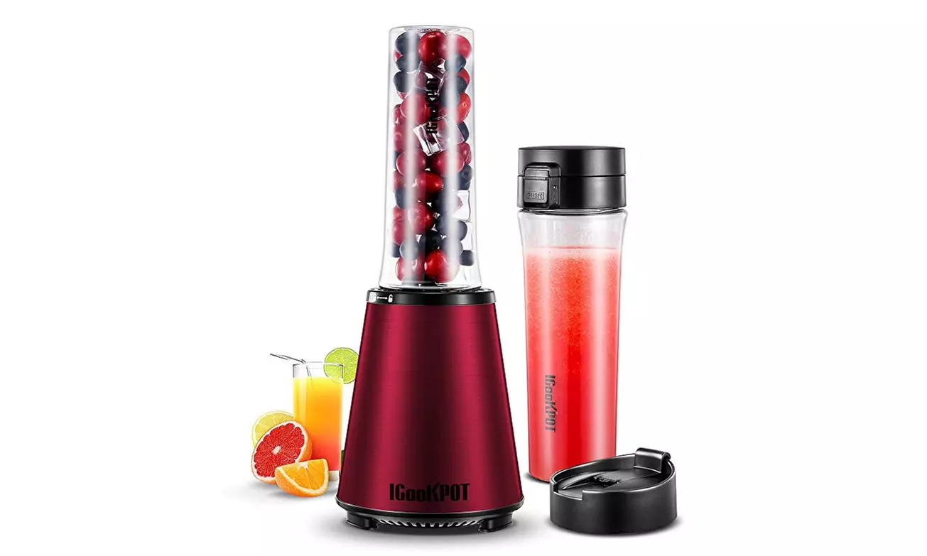 Portable Blender, TOPQSC Macaron Small Portable USB Rechargeable Juicer fruit - Second Medium