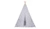 Iuhan Children Canvas Tent Tent Indoor Outdoor TentIndian Geometric Grey Tent
