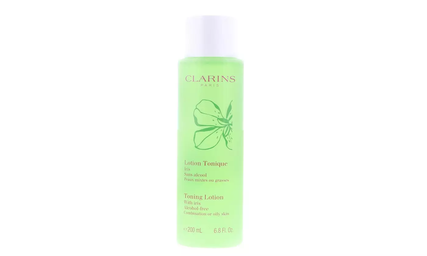 Clarins Toning Lotion Tonique Iris Combination Oily Skin 200ml/6.8 oz - Primary Image