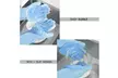 Magic Silicone Gloves, Reusable Dishwashing Gloves with Wash Scrubber, S124 - Second Medium