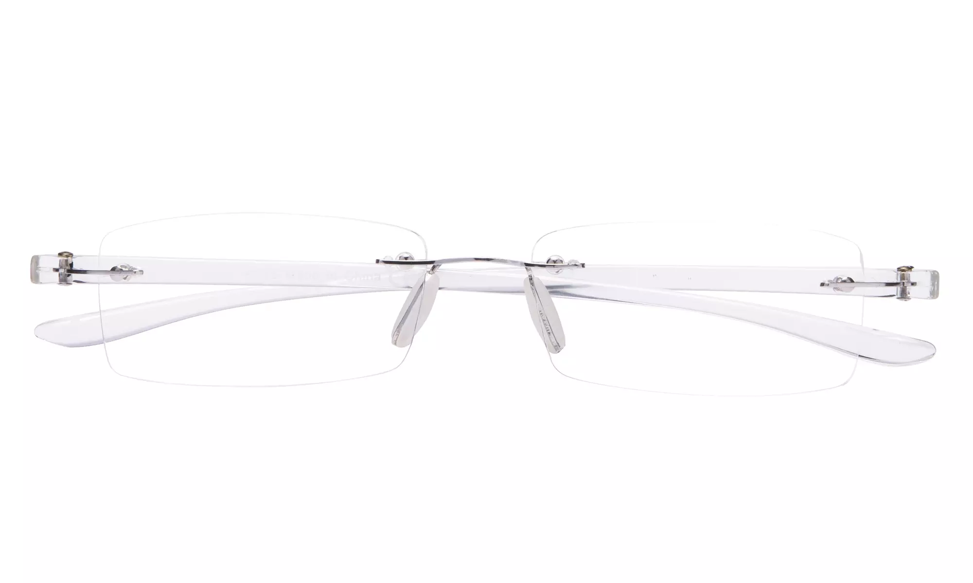 Eyekepper Reading Glasses Small Lenses Rimless Readers - Second Medium