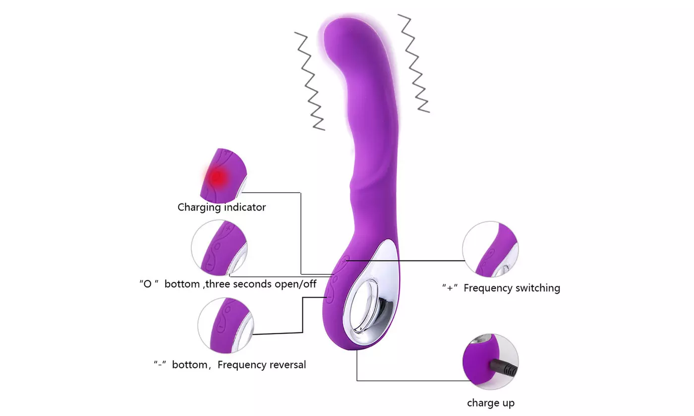 10 Speeds G Spot Vibrator Vibrating Dildo Stimulator Sex Toy