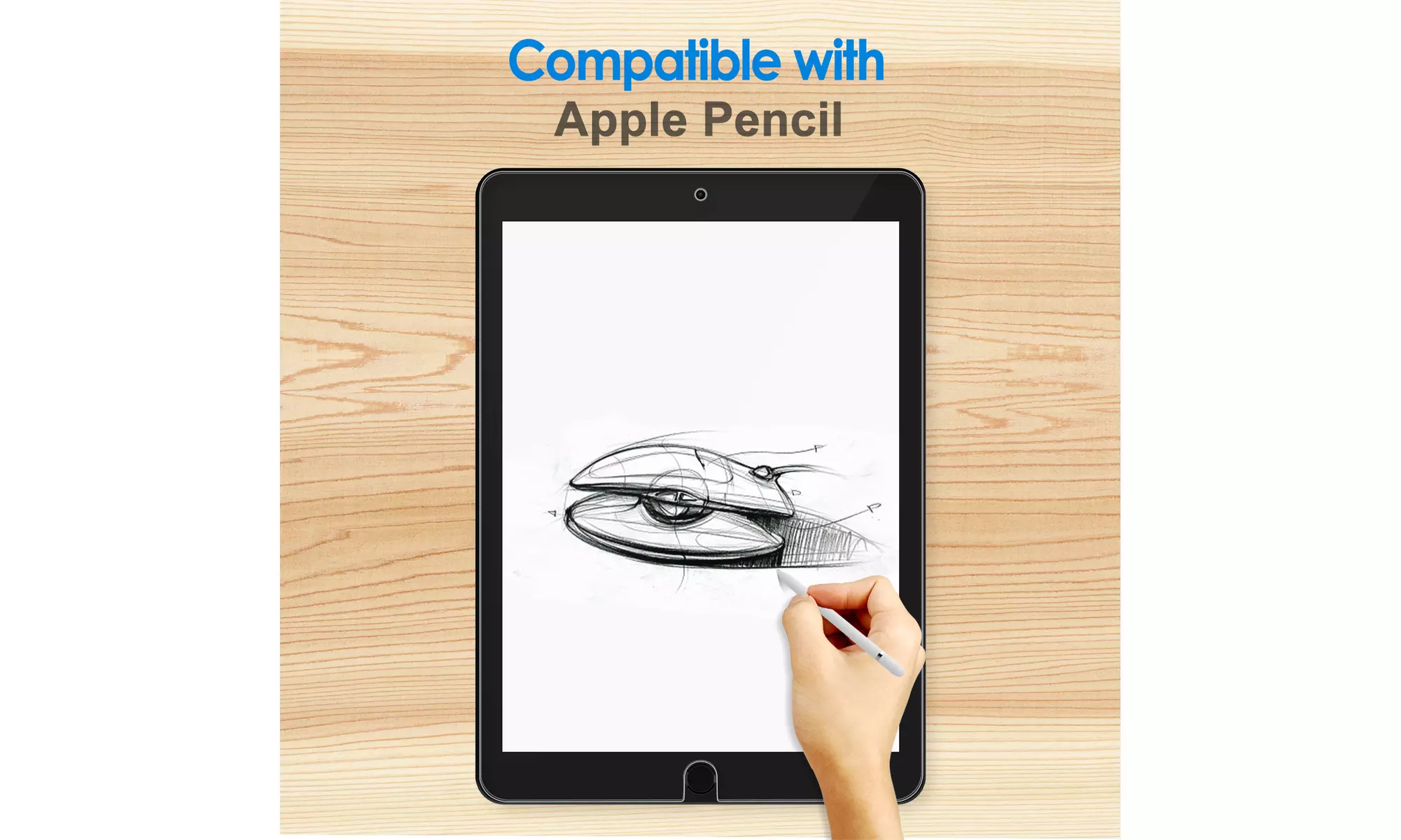 Tempered Glass Screen Protector for iPad Air 3 (2019) and iPad Pro 10.5 (2017)