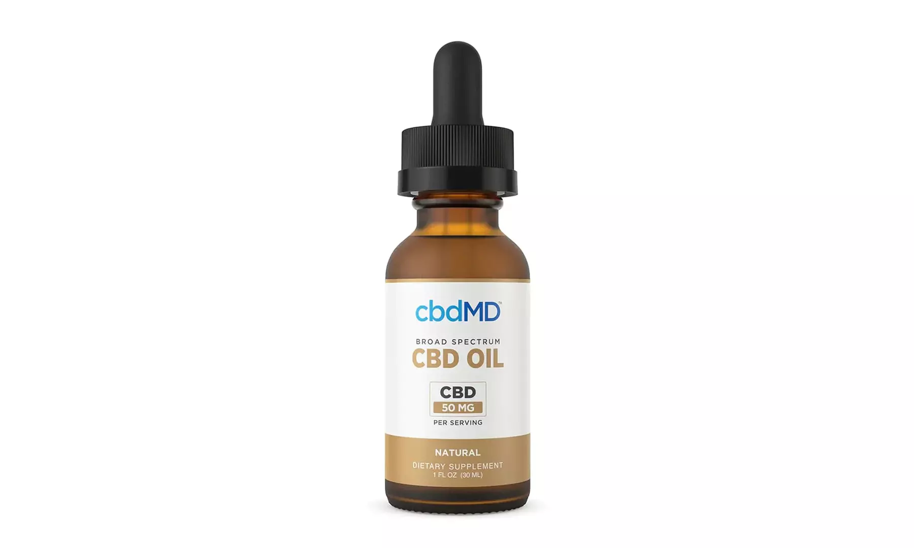 cbdMD Premium Grade CBD Tinctures 750MG - 7500MG (Multiple Varieties) 