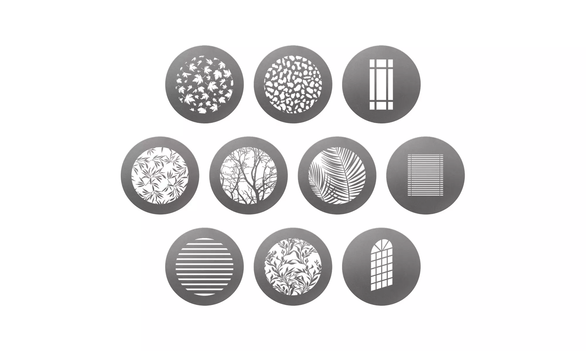 Westcott Optical Spot by Lindsay Adler Gobo Pack 2- Environmental (10-pack) - Primary Image