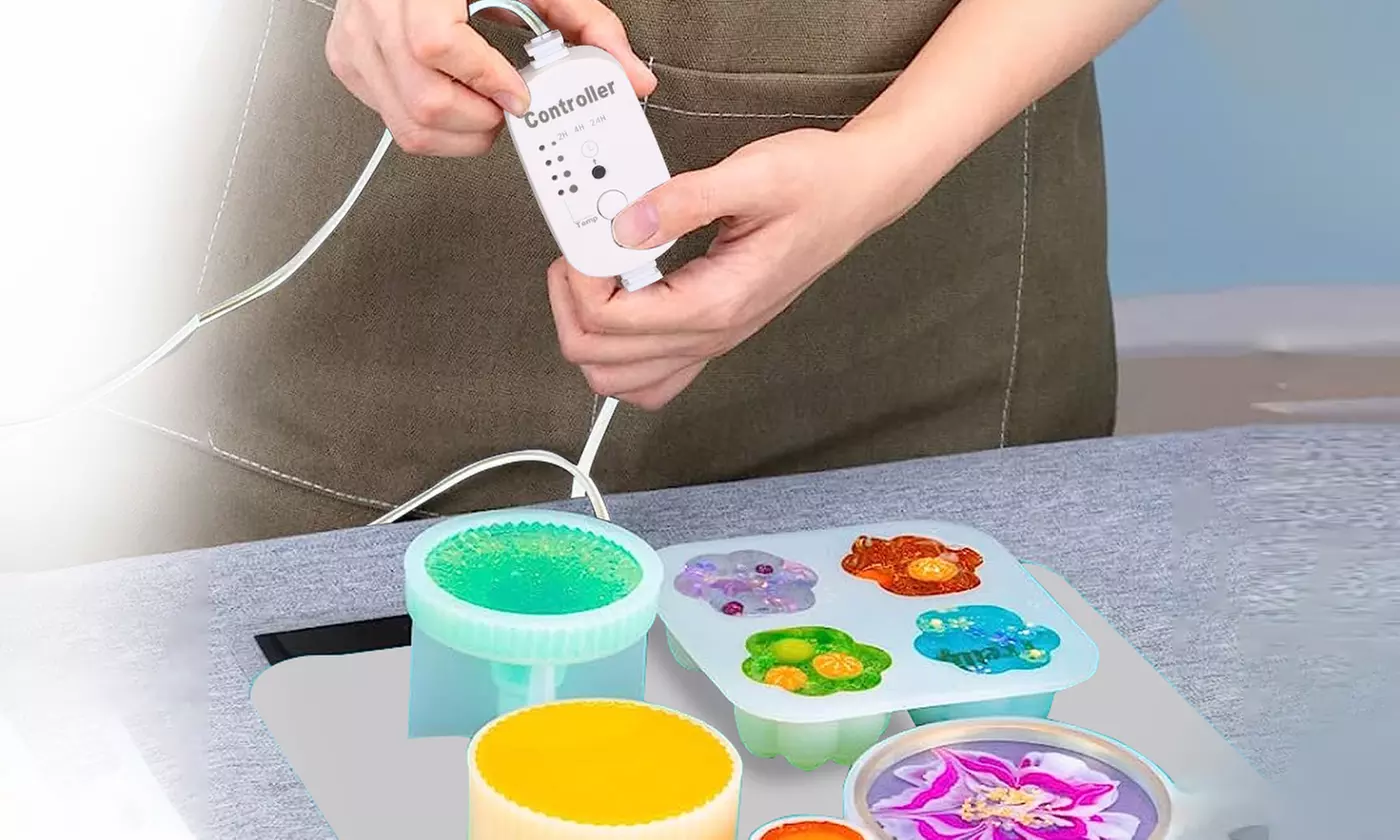 iMounTEK Resin Heating Mat Resin Curing Machine Silicone Mat Quick Resin Dryer