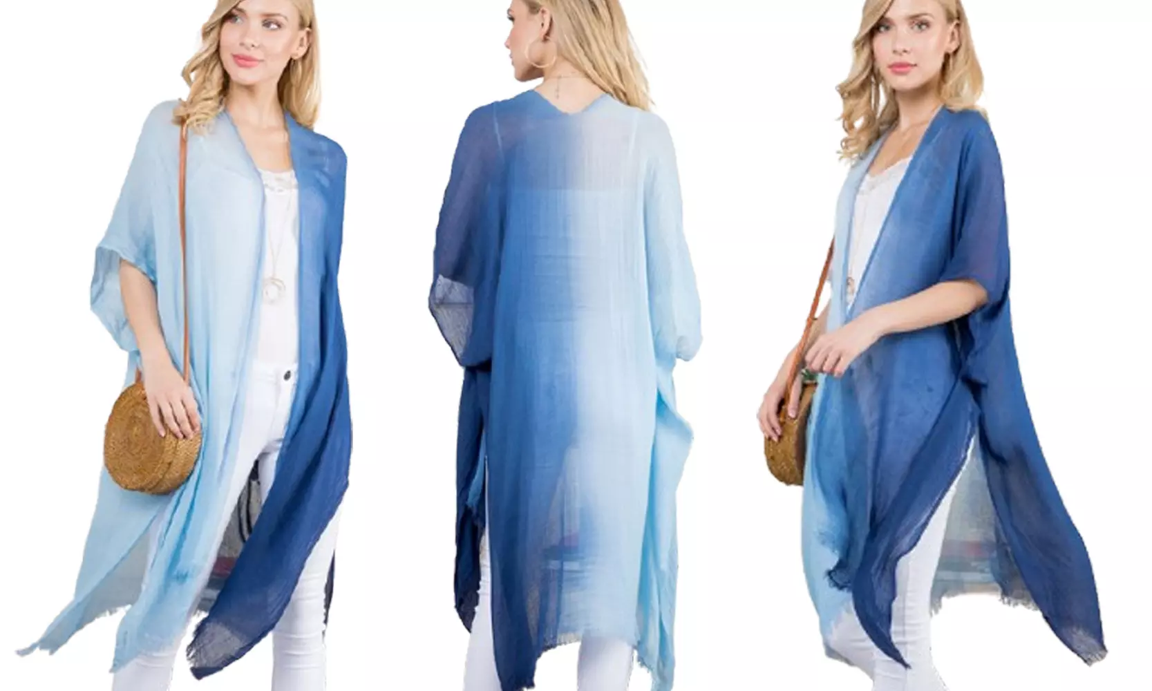 Women's Spring and Summer Kimono and Vest Collection 