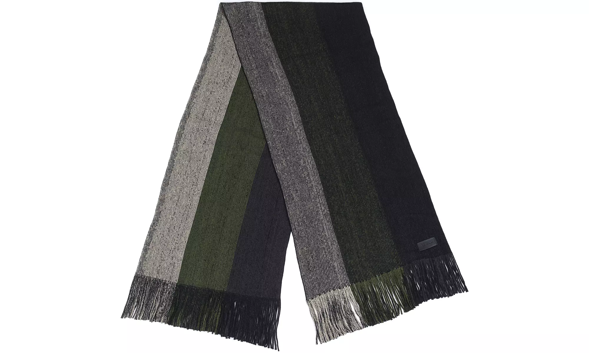 Mio Marino Men's Knit Striped Winter Fashion Scarf In An Elegant Gift Box
