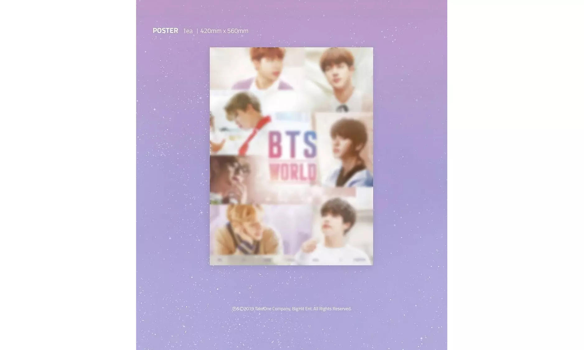 BTS WORLD - Original Soundtrack (Used -Like New) - Second Medium
