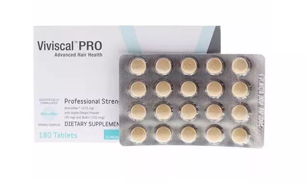  Viviscal Professional Supplements - 3 Month Supply 180 Tablets  - Second Medium