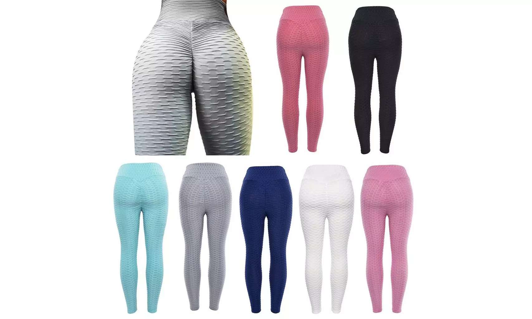 Women's High Waist Leggings Slim Push Up Fitness Sports  - Primary Image