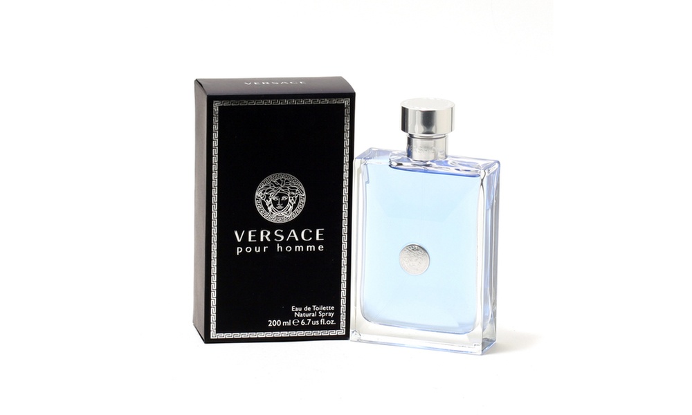 Versace Pour Homme Eau de Toilette for Men 6.7 Fl. Oz.